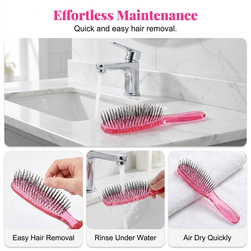 Portable Scalp Massage Hairbrush – product image