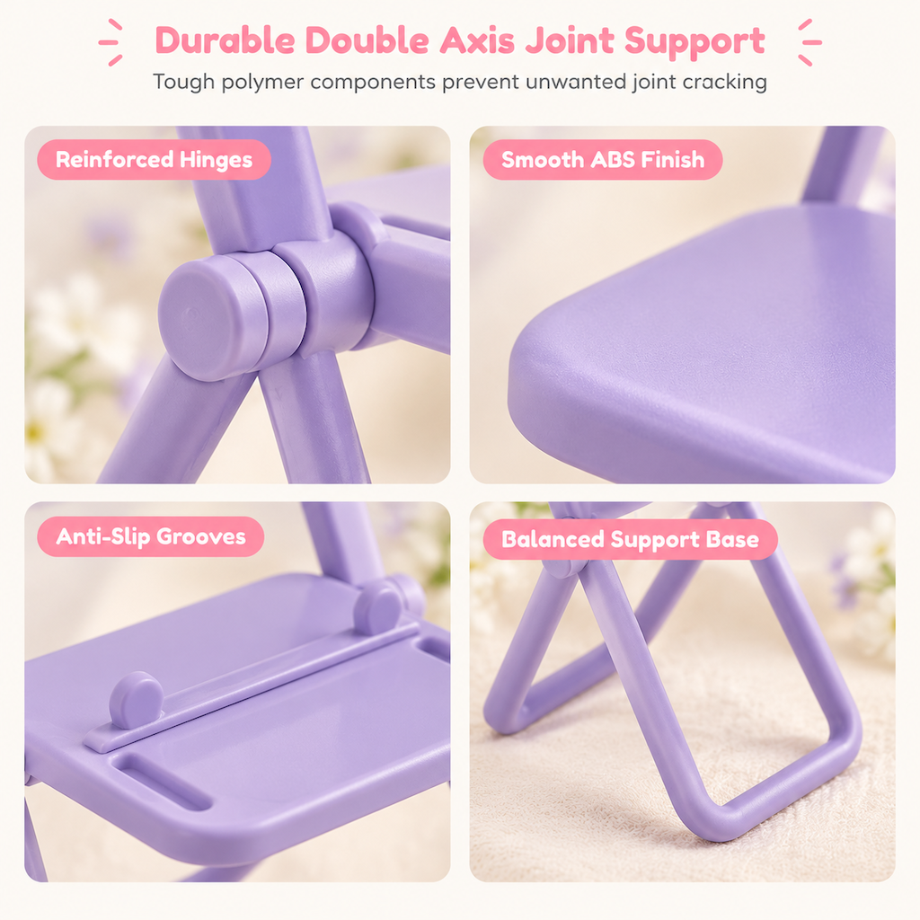 Folding Chair-Shaped Phone Stand – product image