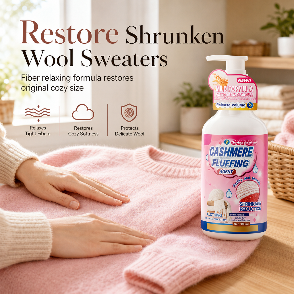 Wool and Cashmere Fabric Softener – product image
