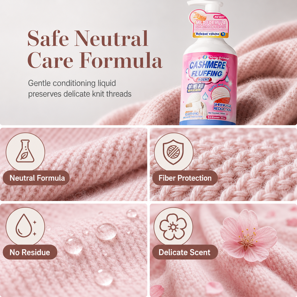 Wool and Cashmere Fabric Softener – product image