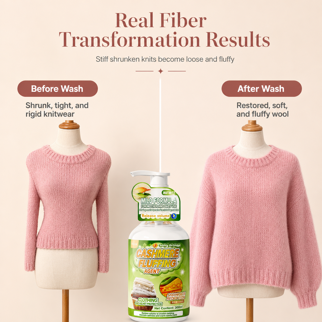 Wool and Cashmere Fabric Softener – product image