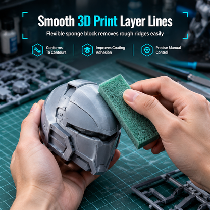 Sanding Sponge for 3D-Printed Models – product image