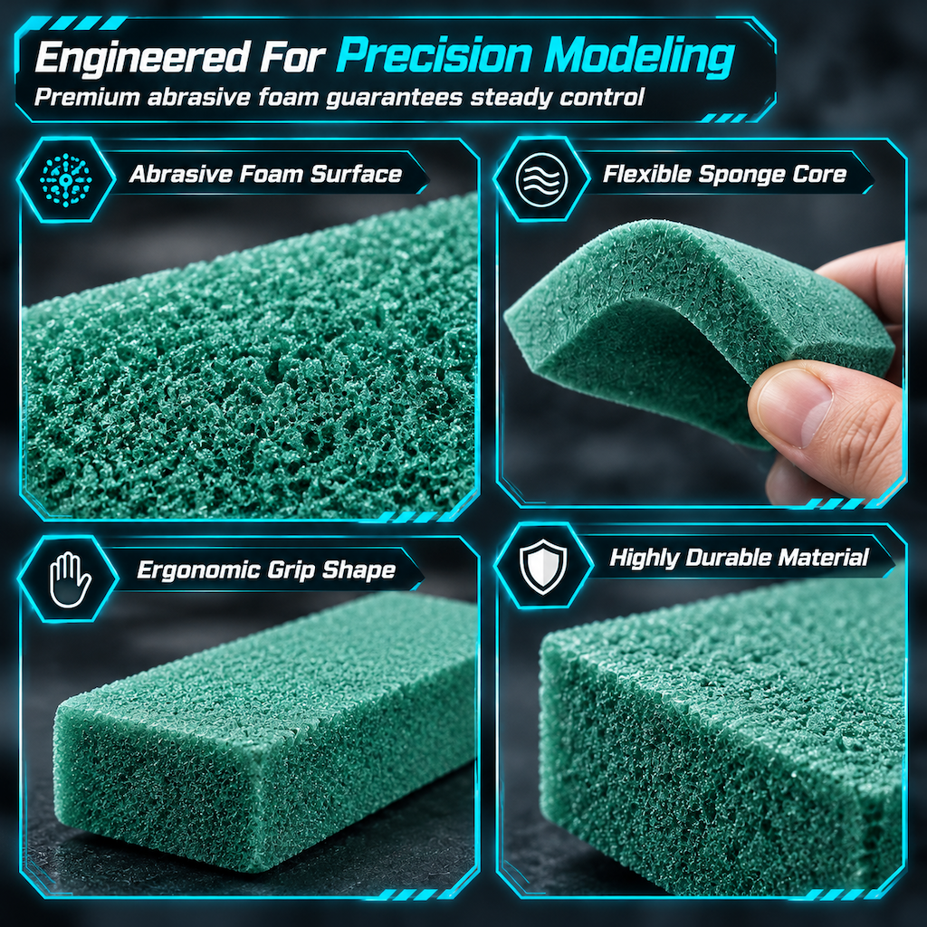 Sanding Sponge for 3D-Printed Models – product image