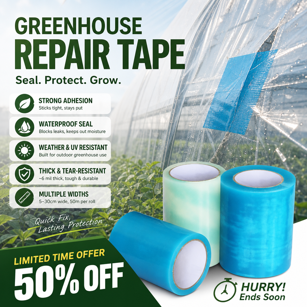 Weather-Resistant Greenhouse Repair Tape – product image